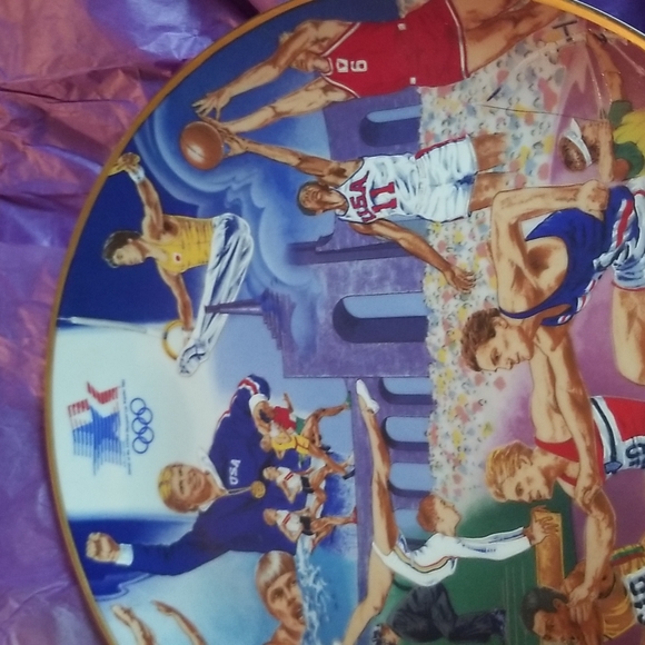 Collector's Plate 1984 Los Angeles Olympic Games - Picture 3 of 8